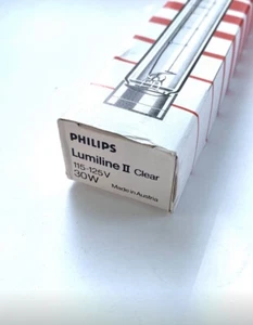 Philips Lumiline II 30W 115-125V Clear Bulb 17.8” Long - Picture 1 of 3