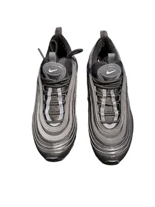 Size US5Y - Women's US6Nike Air Max 97 Black Terry Cloth - Picture 1 of 5