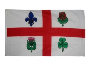 Fahne Kanada Montreal Flagge kanadische Hissflagge 90x150cm - Picture 1 of 1