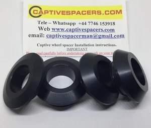 Kawasaki ZX10R ZX-10R 2016 - 2024 Superbike unverlierbare Spurverbreiterungen. Schwarz - Bild 1 von 5