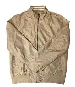 IZOD Khaki Full Zip Jacket - M - Picture 1 of 3