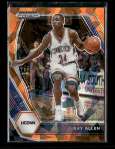 2021-22 Panini Prizm Draft Picks Ray Allen Orange Cracked Ice Prizm #91 - Picture 1 of 2