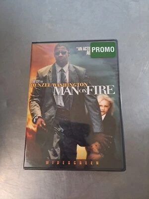 Man on FIre DVD- Denzel Washington Widescreen, PROMO. New & Sealed!  - Image 1 of 2