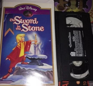 Disney The Sword in the Stone (VHS, Masterpiece Collection) Rare - Imagen 1 de 9