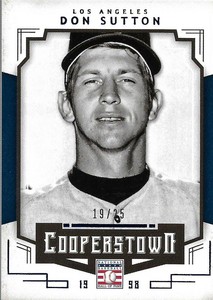 2015 Panini Cooperstown Blue #26 Don Sutton /25 - NM-MT
