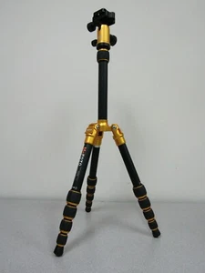 MeFOTO A0350Q0Y BackPacker Travel Tripod (Yellow) Max Load 8.8 lb / 4 kg - Picture 1 of 12