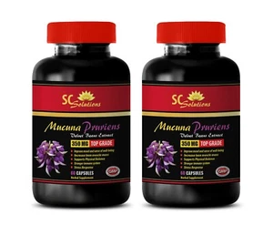 sex health men - MUCUNA PRURIENS - energy boost pills for women 2BOTTLE - Picture 1 of 12