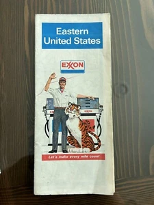 Vintage 1978 Exxon Eastern United States Travel Map Folding - Bild 1 von 1