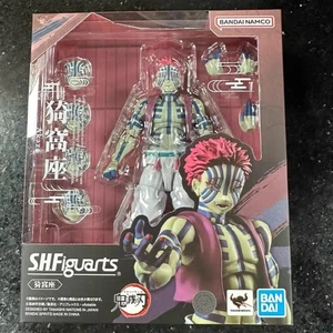Figura de acción original Bandai S.H.Figuarts SHF Akaza Demon Slayer modelo juguetes - Imagen 1 de 9