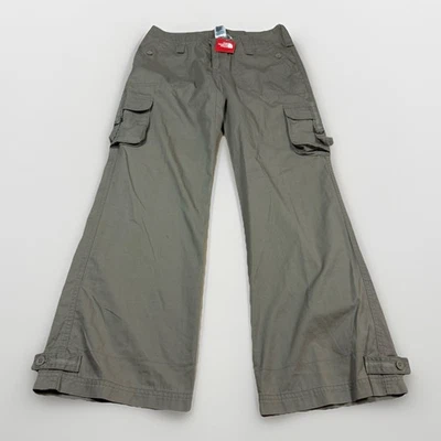 The North Face 工装裤女式 8 徒步 Gorpcore 复古 Y2K Flare 宽腿 — 第 1/4 张图片