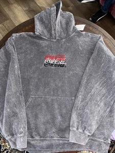 Coca Cola Distressed Hoodie Size L - Picture 1 of 4