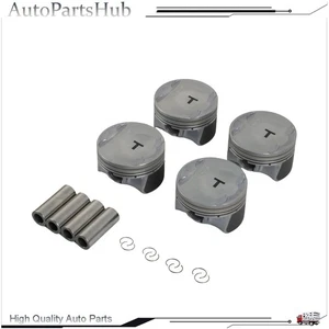 4Pcs Engine Pistons Rings Set For Hyundai Santa Fe For Kia Sportage 23410-2G401 - Picture 1 of 14