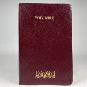 NKJV Bible Vine Expository Reference Edition Bergundy Bonded Leather Nelson LWCC - Imagen 1 de 13