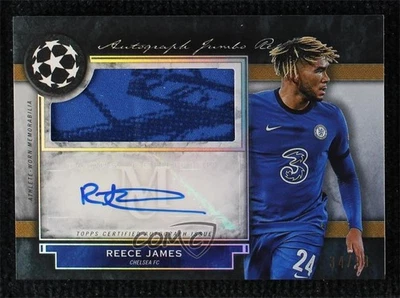 2020-21 Topps Museum Collection UCL Jumbo Relics /99 Reece James #AJR-RJ Auto - Image 1 of 2