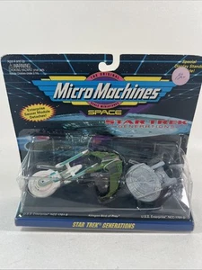 1994 Micro Machines Star Trek Generations Enterprise Klingon Bird Of Prey #65846 - Bild 1 von 8