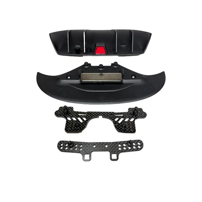 Torres de choque de carbono e para-choques/difusor de plástico Redcat Racing RDS Drift Car - Imagem 1 de 4