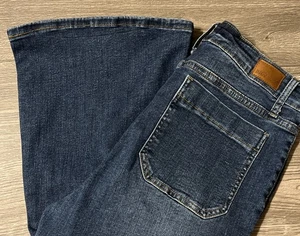 Judy Blue Patch Pocket High Rise Flare Fit Dark Wash Jeans Gr. 11/30 (28x33) - Bild 1 von 11