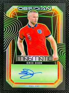 2024-25 Panini Obsidian Soccer ERIC DIER Auto /5 Electric Etch Green #MS-ED - Picture 1 of 2