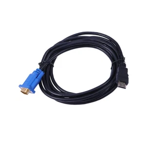 Serial to USB Adapter Vga Cable 转VGA线 Coveter Gold Male - Afbeelding 1 van 12