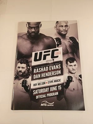 UFC 161 Official Program! Rashad Evans Vs Dan Henderson -Very Rare!  - Image 1 of 4