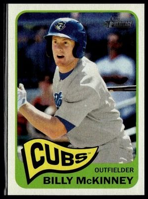 2014 Topps Heritage Minor League #122 Billy McKinney - Image 1 of 2
