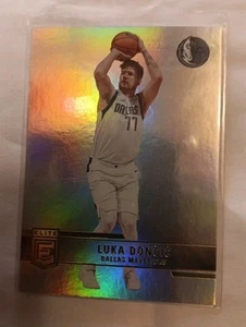 Luka Doncic RARE REFRACTOR DONRUSS INVESTMENT CARD SSP MAVERICKS MVP MINT - Picture 1 of 2
