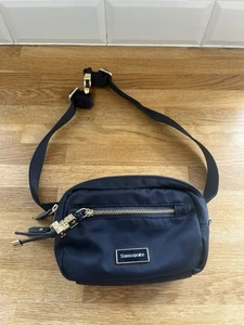 Samsonite Blue Navy Crossbody Bag Womens Ladies - Picture 1 of 13