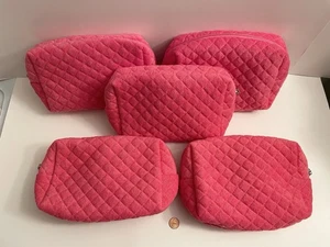 Estuche de viaje 5 bolsas de maquillaje cosmético rosa - Imagen 1 de 4