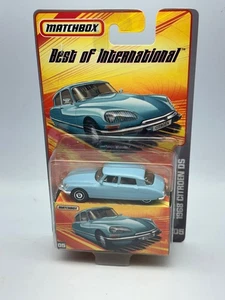 Matchbox Best of International 1968 Citroen DS, Blue, 1:64, NIB - Picture 1 of 11
