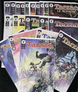 Edgar Rice Burrough's Tarzan By Dark Horse Comics Issues 1 - 20 Full Set Run Lot - Picture 1 of 6
