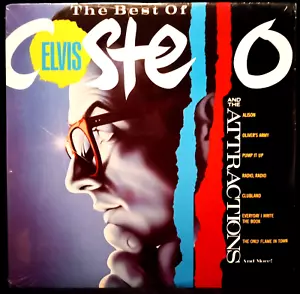 (NEW) ELVIS COSTELLO & THE ATTRACTIONS "BEST OF" (RARE VINYL/-1985 REL / MINT) - Picture 1 of 6