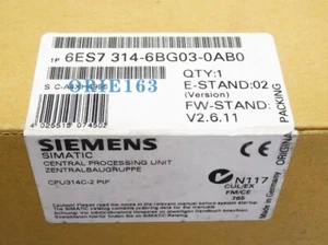 SIEMENS 6ES7 314-6BG03-0AB0 Brand New Box 6ES7314-6BG03-0AB0 Fast delivery - Imagen 1 de 2
