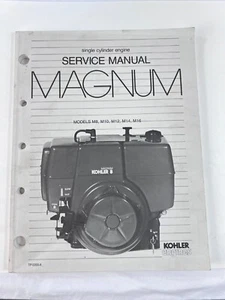 Genuine Kohler Magnum Engine Service Manual TP-2203-A ~ Clean & Crisp - Picture 1 of 7