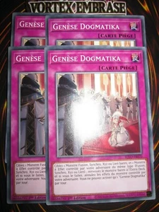YU-GI-OH! GENESE DOGMATIKA PLAYSET (LOT DE 4) BLVO-FR070 EDITION 1 FRANCAIS - Picture 1 of 1