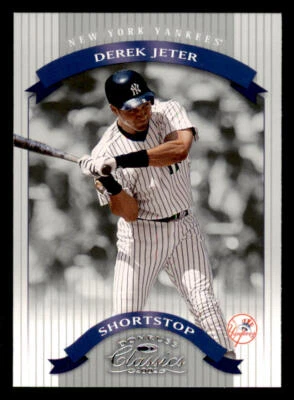 2002 Donruss Classics #5 Derek Jeter (ref 234254) - Image 1 of 2