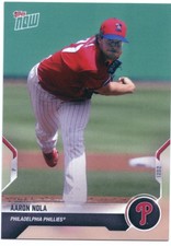 2021 Topps Now Road to Opening Day #OD280 Aaron Nola/820* - NM