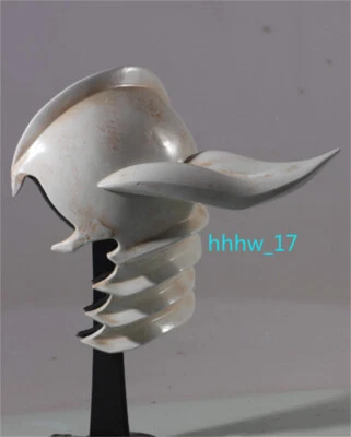 Anime BLEACH Ulquiorra Cifer Cosplay Helmet Half Face Mask Halloween Prop - Image 1 of 4