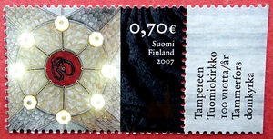 Finland 2007 Tampere Cathedral Centenary MNH Mint - Picture 1 of 1