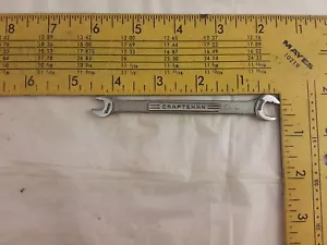Llave Doble Extremo Abierto Vintage USA Craftsman 6mm x 8mm -vv- Serie 44502 - Imagen 1 de 10
