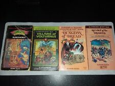 Dungeons and & Dragons Endless Quest Choose Pathway Your Adventure 4 book lot O1