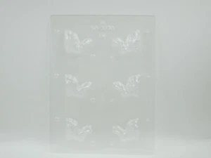 Süßigkeitenform 6 sitzende Hasenformen ~ 1 3/4" H klar Kunststoff CK Produkte 90-2370 - Bild 1 von 4