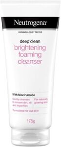2-Pack Neutrogena Deep Clean Brightening Foaming Cleanser Cream 175 g