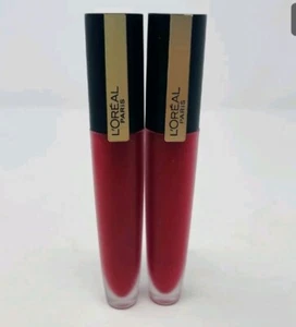 L'Oreal Signature Lightweight Matte Lip Stain High Pigment Lot of 2 - Picture 1 of 4