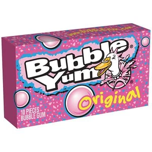 BUBBLE YUM Original Flavor Bubble Gum, Bulk, 2.82 Oz Packages (12 Count, 10 - Picture 1 of 12