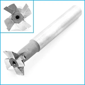 25mm 45 Degree Carbide 4Flute Dovetail End Mill Cutter Metalwork Cutting Endmill - Bild 1 von 4
