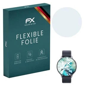 atFoliX 3x folia na wyświetlacz smartwatcha 35mm folia ochronna przezroczysta i elastyczna - Zdjęcie 1 z 8