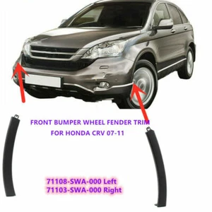 For Honda CRV 2007-2011 2008 Front Bumper Wheel Fender Molding Trim Left & Right - Picture 1 of 10