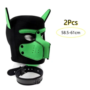 Pride CSD Puppy Maske Herren Masken Festival DOG Hund Puppys Play Hood Gaywear - Bild 1 von 7