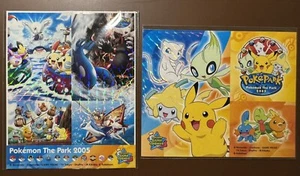 Poképark 2005 Rare Sealed Sticker x 2, Pokemon The Park Japan Exclusive - Bild 1 von 11