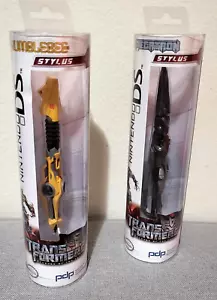Nintendo 3DS Character Styluses: Transformers Megatron & Bumble Bee Rare - Picture 1 of 10
